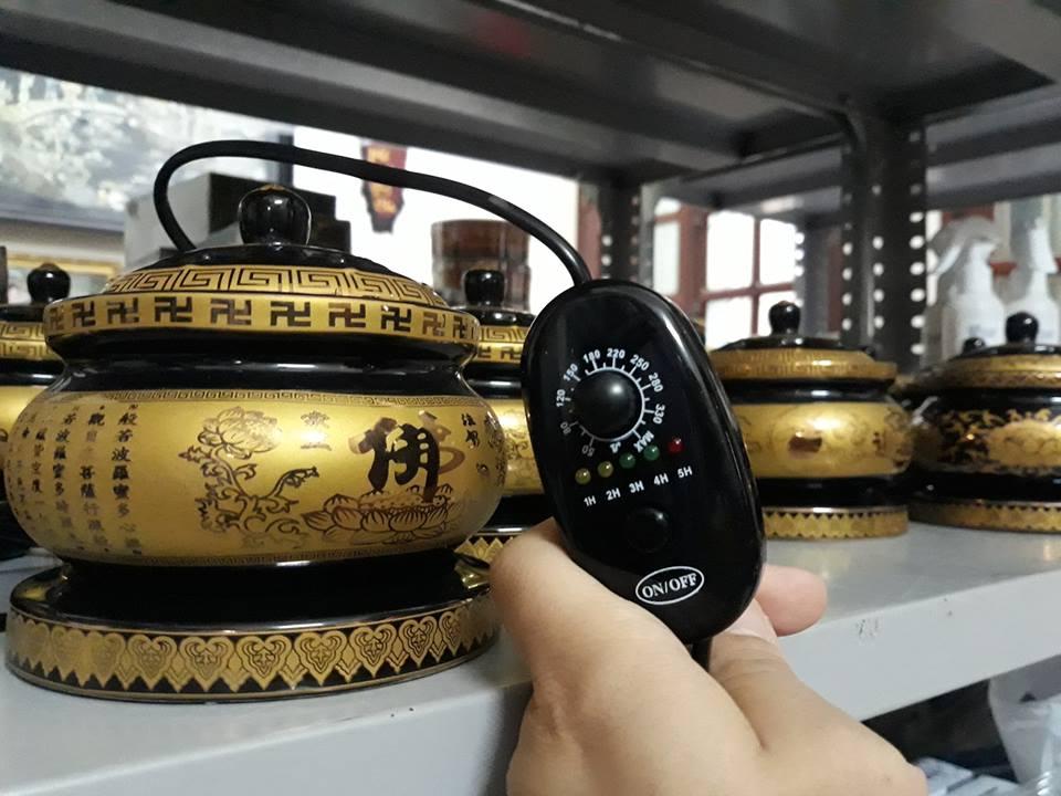 Lò điện - lư điện xông trầm to đường kính 14cm