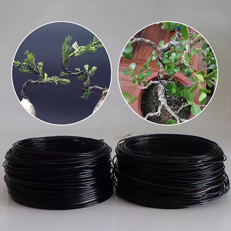 set 500gr DÂY NHÔM UỐN CÂY CẢNH 4MM - CHUYÊN DÙNG CÂY BONSAI