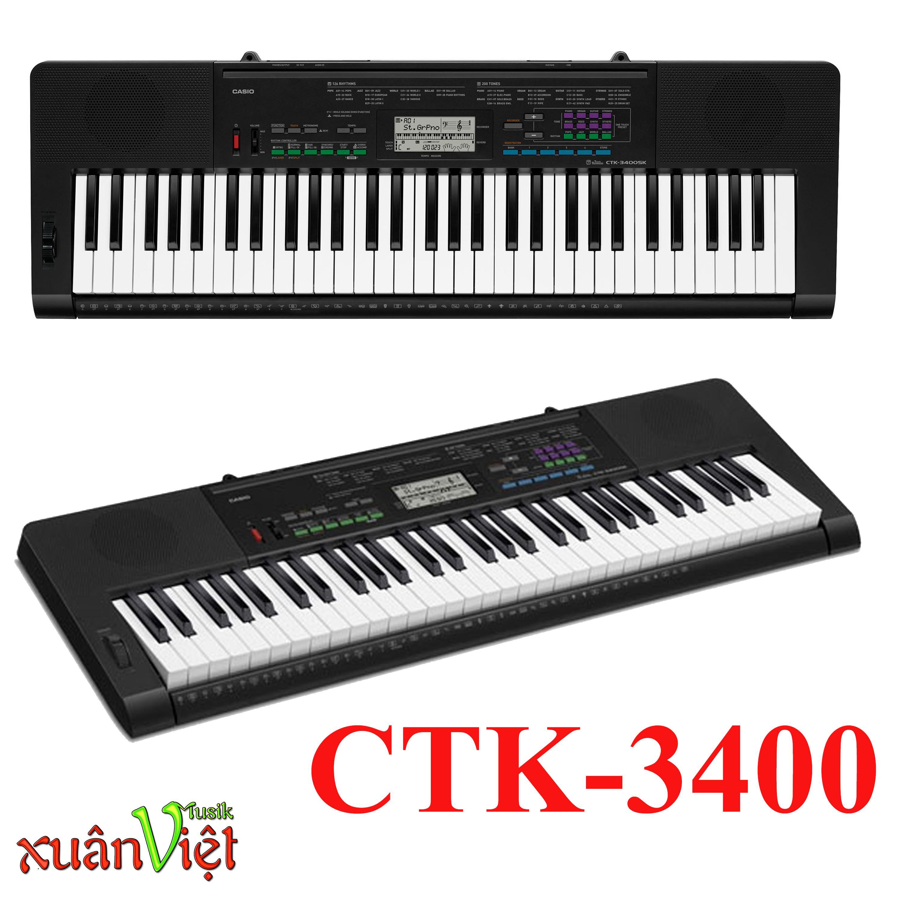 Đàn casio ctk 3400