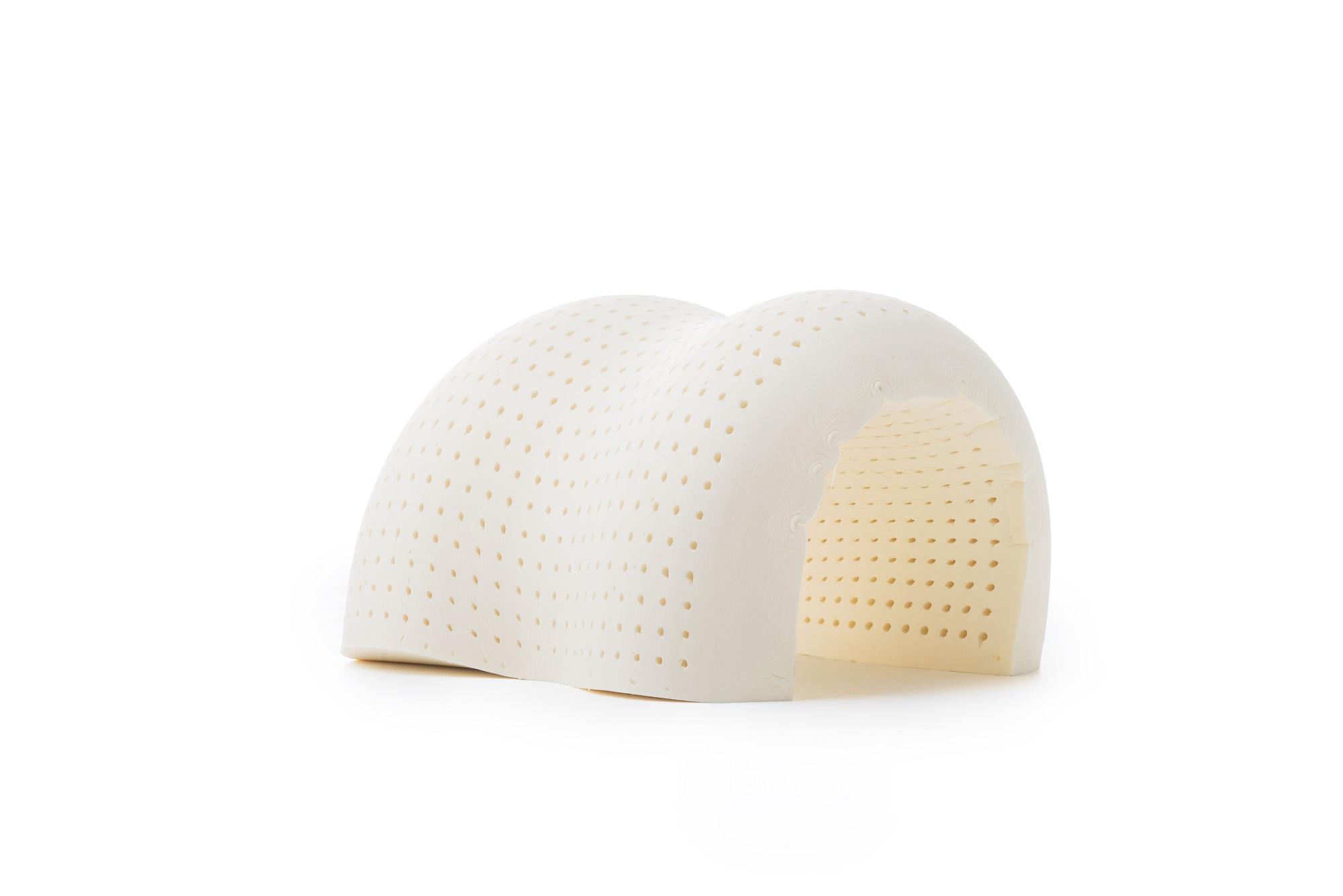Gối cao su liên á contour 44 x 63 x 11 cm
