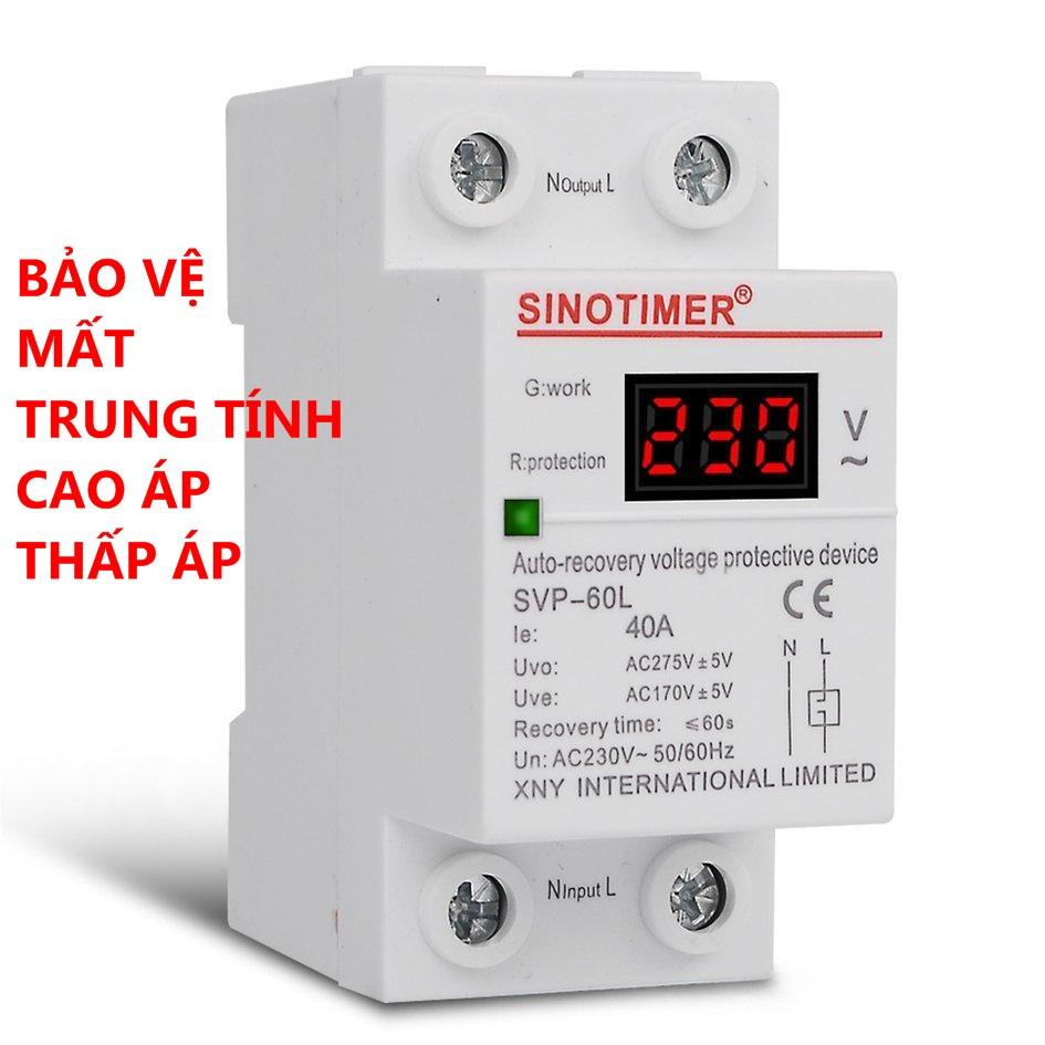 BẢO VỆ ĐIỆN ÁP - MẤT TRUNG TÍNH 40A