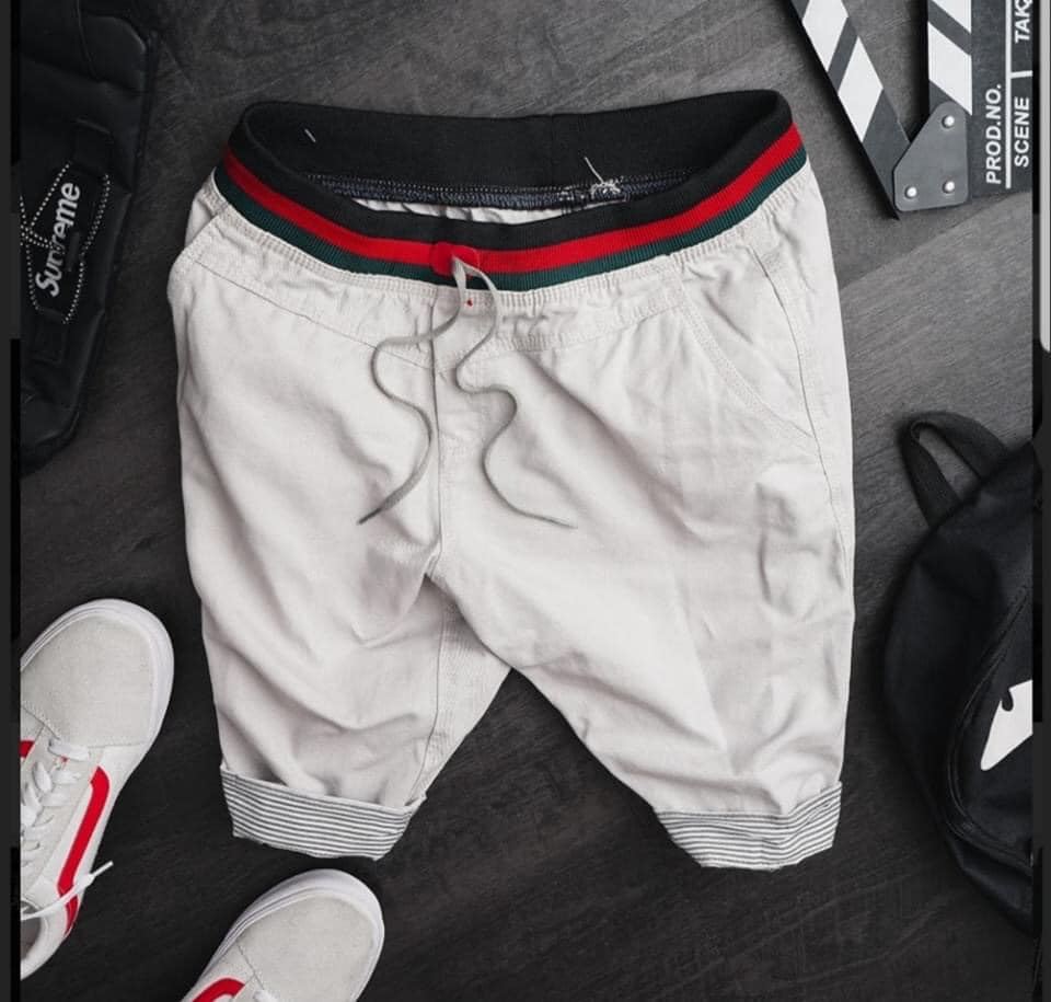 Quần short kaki lưng thun