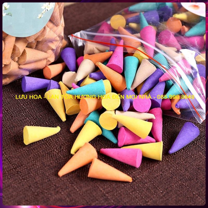 Túi nụ nhang trầm Thái Lan 260 viên mùi rất thơm - Đặc biệt tiện lợi khi dùng với lư trầm tại shop