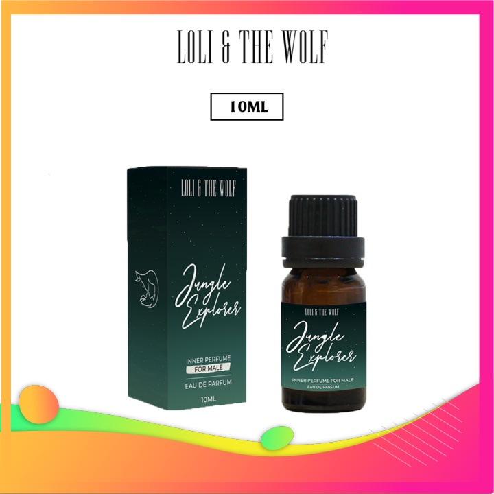 [HCM]Nước hoa vùng kín nam Loli & The Wolf hương Jungle Explorer Eau De Parfum chai chấm 10ml / chai lăn 5ml - Chính hãng- MIPHAR
