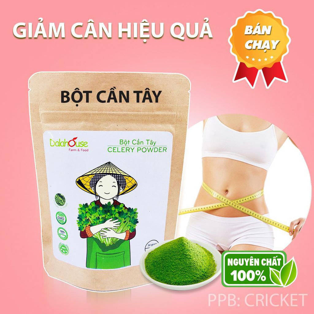 Bột cần tây dalahouse nguyên chất sấy lạnh 50g