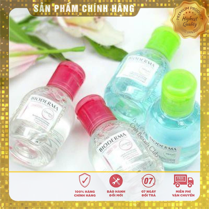 Nước Tẩy trang Bio Sensibio H20 100ml chuẩn Pháp