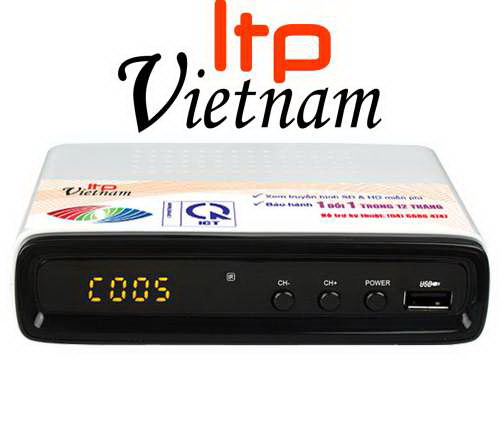 Đầu thu kỹ thuật số DVB-T2 Stb 1306 Hãng LTP Việt Nam (trắng). Đầu thu LTP 1306 Xem truyền hình DVBT2 miễn phí