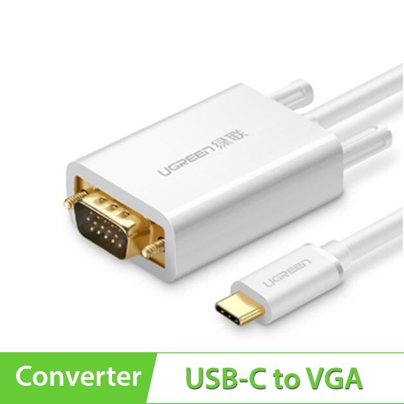 Cáp usb-c to vga ugreen 30842