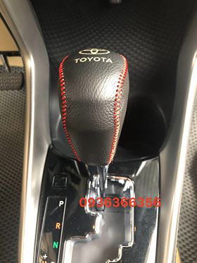 Bọc Da Cần số, Tay Phanh Xe Vios, innova, fortuner, hilux 2017-2021  Số Tự Động DA BÒ