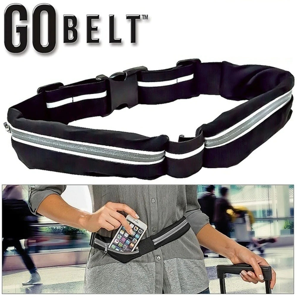 [Có clip] Đai lưng thể thao Go Belt đeo hông đựng điện thoại - Bảo mật, an toàn, tiện lợi