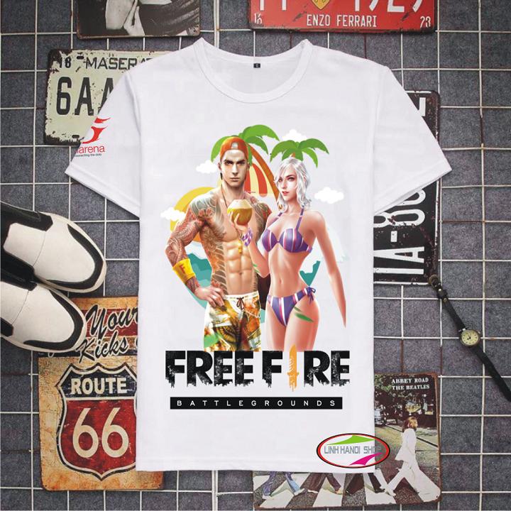 Áo thun Free Fire - tiệc BB