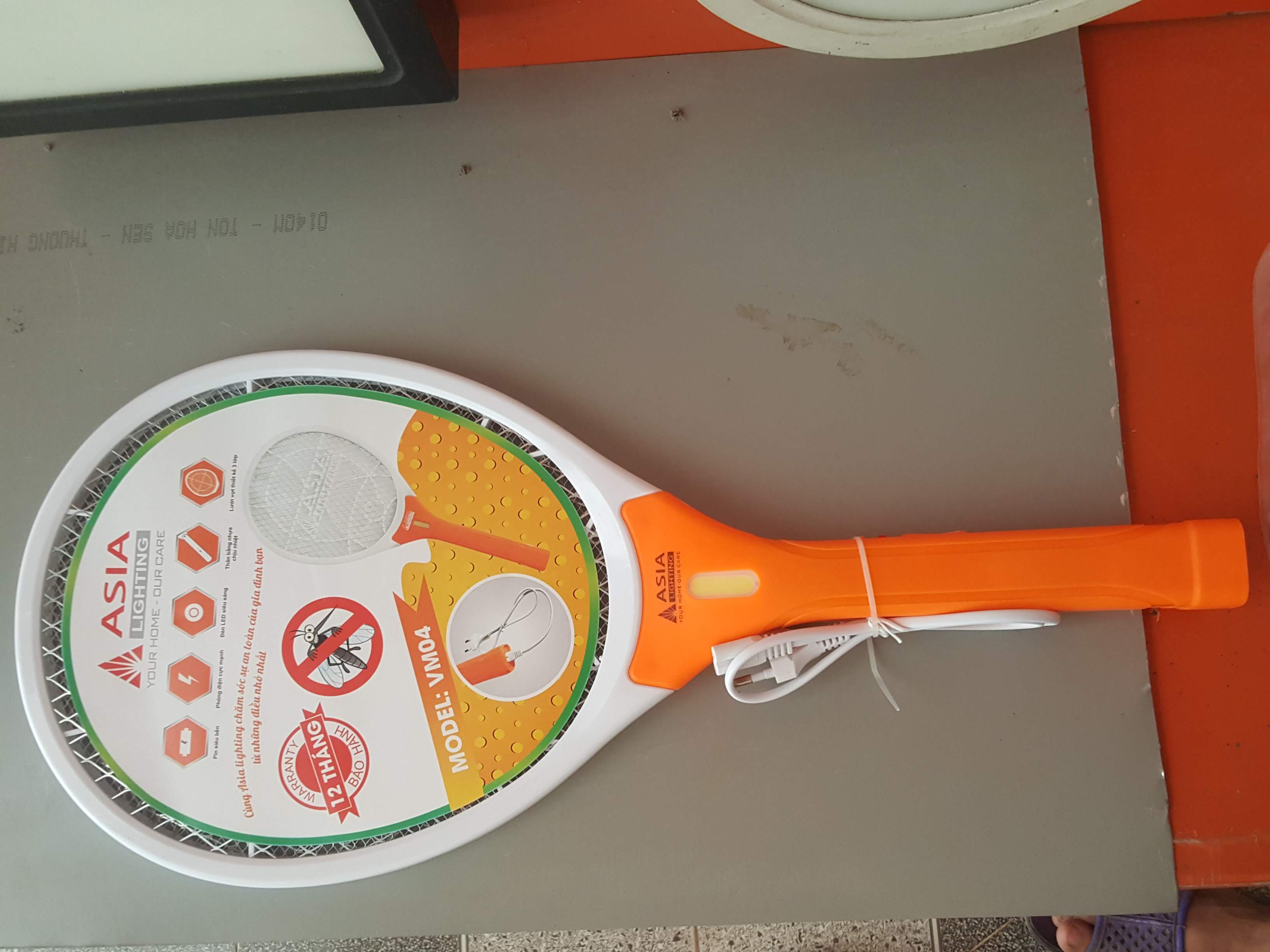 Vợt muỗi asia vm04 cao cấp