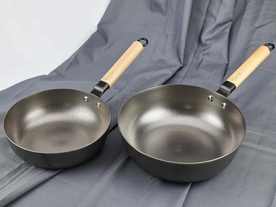Raffer Chảo gang đúc chống dính LA Gourmet Nitrigan size từ 24 - 28 - 30 - Chảo gang cao cấp rất bền RF4569