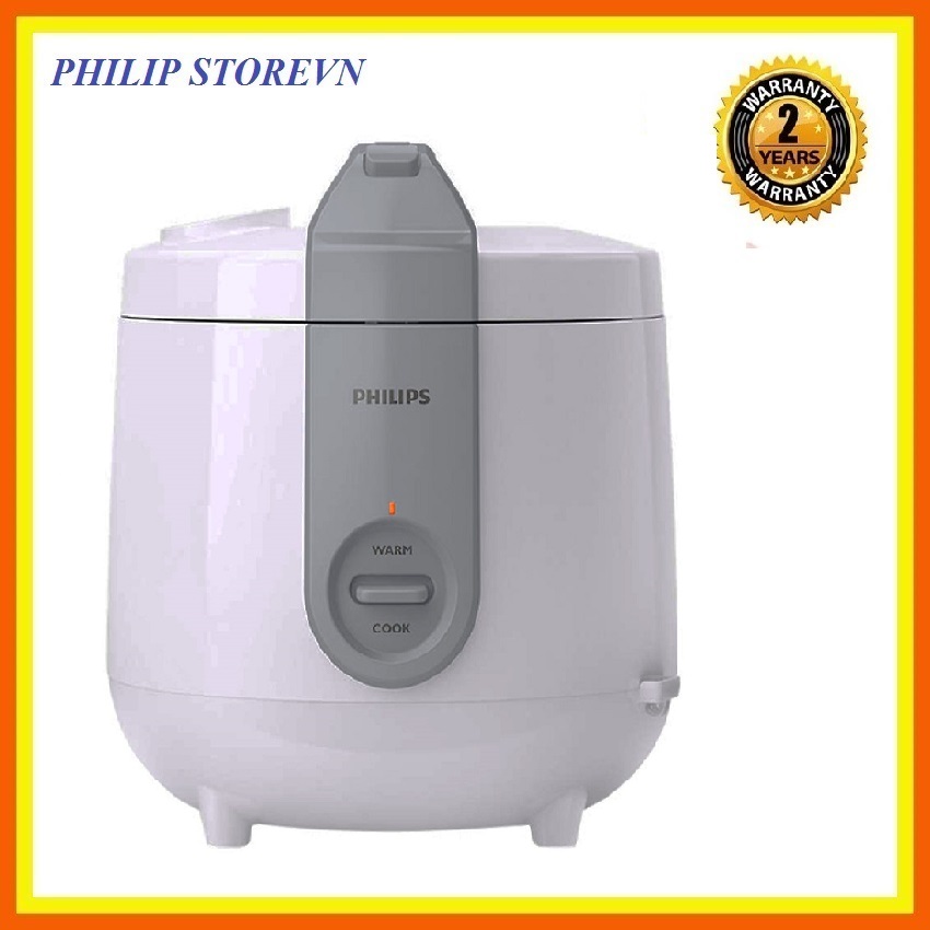 [HCM]Nồi cơm điện philips HD3115 lòng nồi chống dính 5 lớp bền lâu dung tích lớn 18 lít giữ ấm trong 5 giờ bảo hành 2 năm toàn cầu