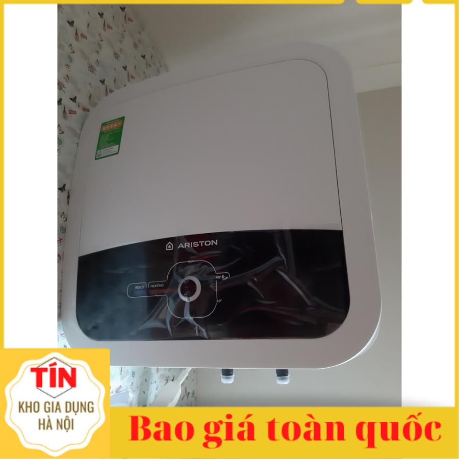 [Bình vuông] [ Chống giật] ] [Lòng tráng men TITAN] Bình nóng lạnh  Ariston AN2 30RS 2.5 FE-MT 30 lít- Hàng chính hãng