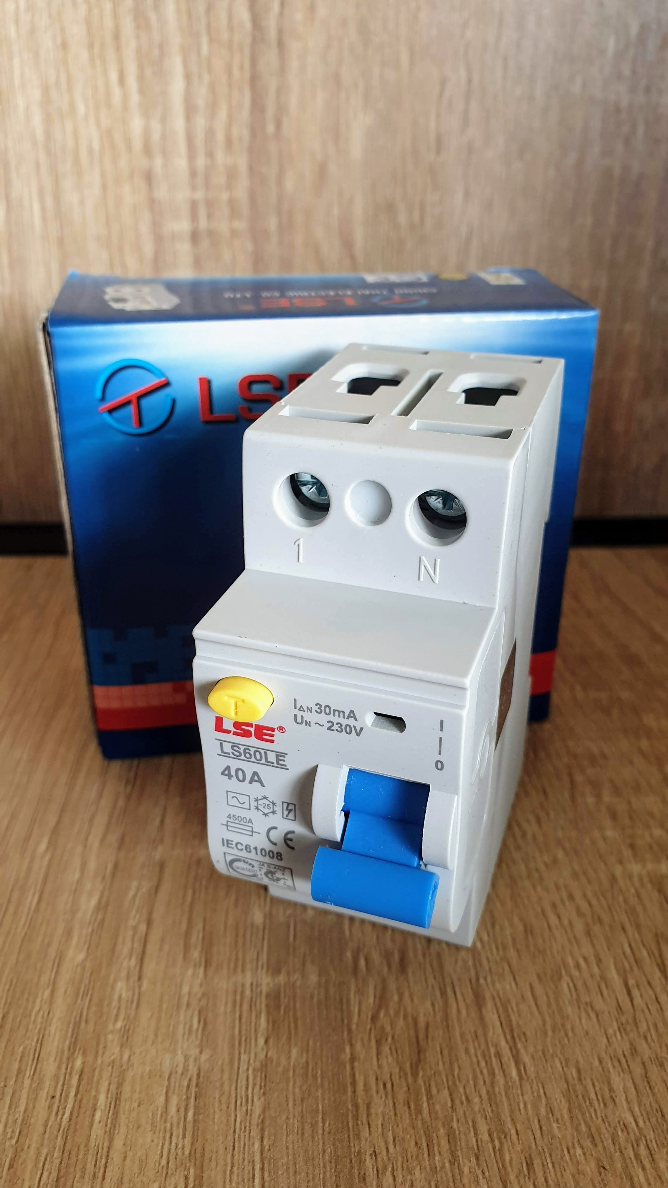 Cb chống giật, chống rò lse rccb ls60le