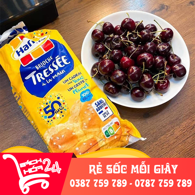 [Hàng Luôn Có Sẵn]Bánh mì hoa Pháp Harrys Brioche Tressee, hoa cúc ổ lớn 500g,bánh mì hoa cúc 99k,deal sản phẩm 1k (Hàng mới mỗi giờ)【Bách Hóa 24】