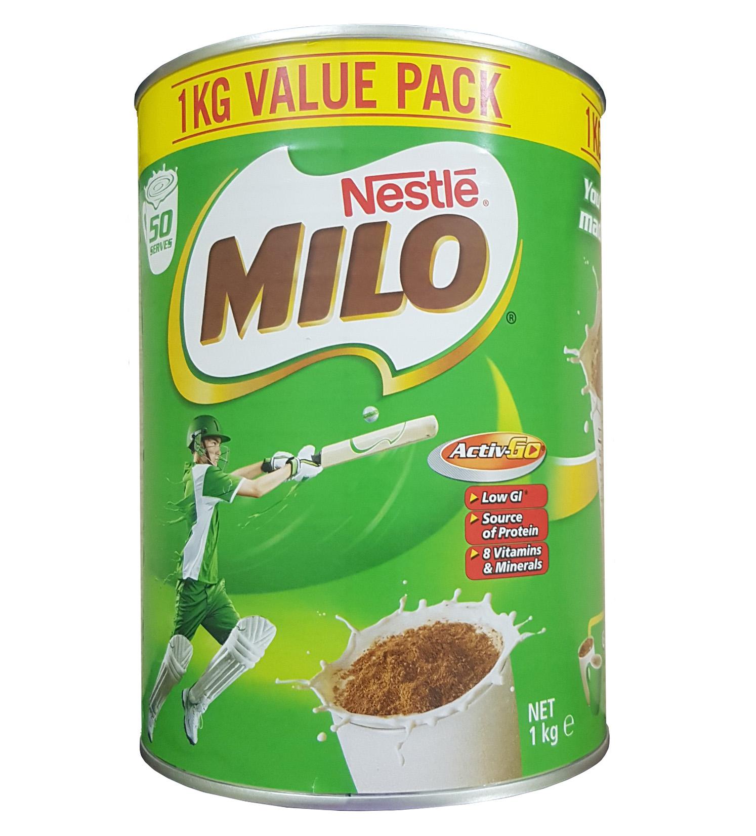 Sữa bột milo úc 1kg