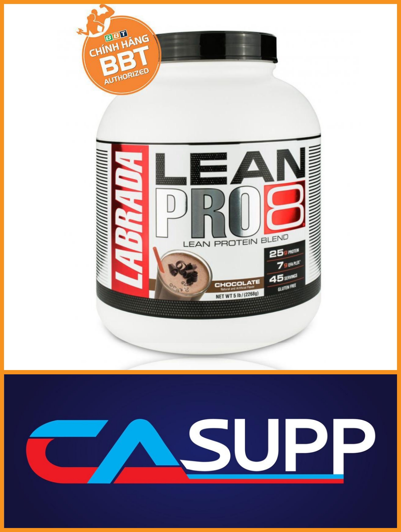 [HCM]Labrada Lean Pro 8 - Nguồn Protein Cao Cấp Trải Dài