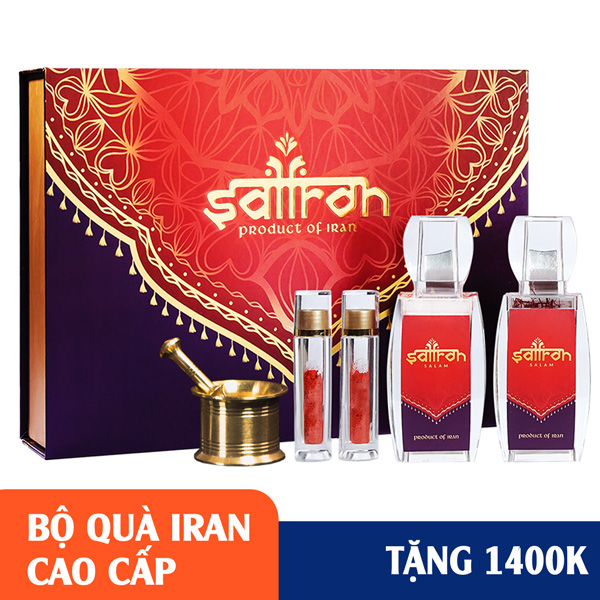 Saffron Salam 10 Gram – Hộp quà tặng cao cấp trị giá gần 2 triệu