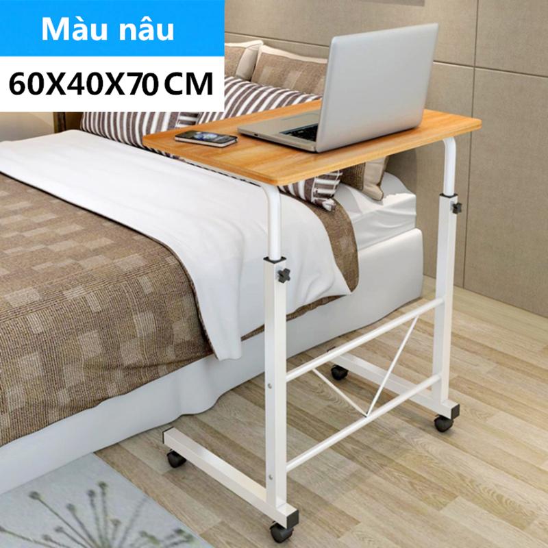 (MIỄN SHIP TOÀN QUỐC) Bàn xếp đa năng cao cấp nhiều tiện ích 60x40x73cm có thể di chuyển bàn máy tính xách tay BGZ016 bàn cạnh giường ngủ