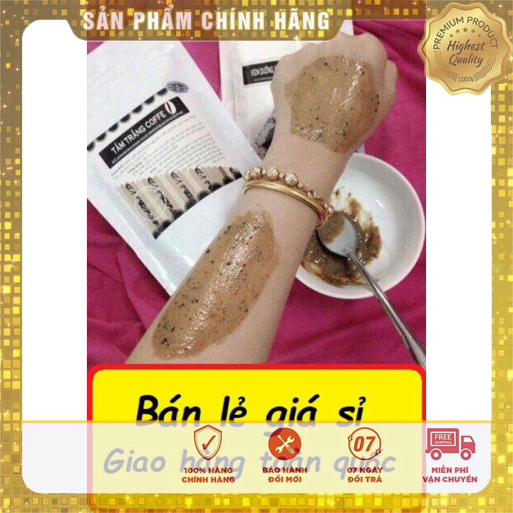 Combo 2 bịch tắm trắng cafe siêu trắng
