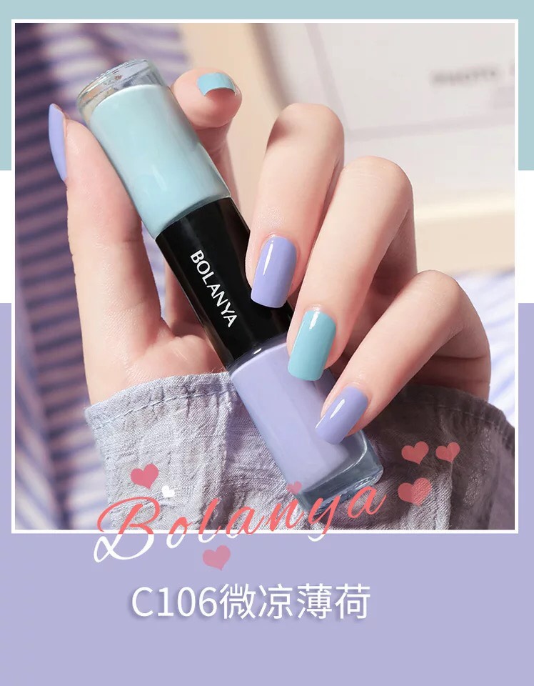 Sơn móng tay 2 đầu nhũ lì Gossman nhanh khô