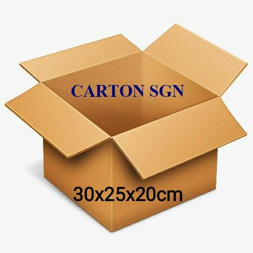 Combo Thùng 20 Hộp Carton 30x25x20