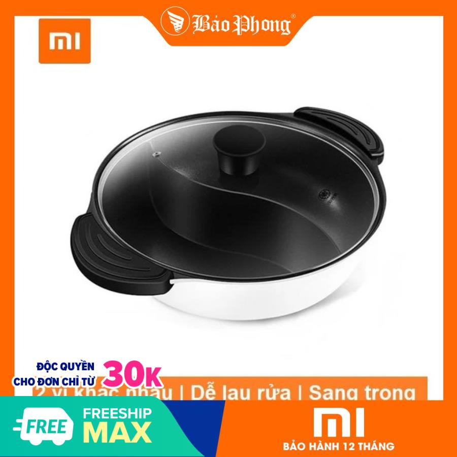 Nồi lẩu bếp từ 2 ngăn XIAOMI Mijia GJT03CM