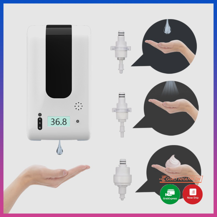 Alcohol Spray Dispenser Loại bình xịt tự động 1000ml Máy phân phối Bình xịt cồn Không cần dùng tay Cảm biến không chạm Máy rửa tay thích hợp cho nhà hàng khách sạn trường học tại nhà máy phun khử khuẩn máy rửa tay sát khuẩn