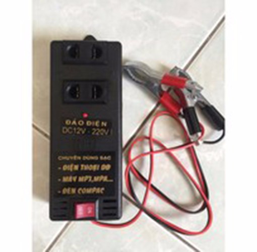 Bộ đổi điện 12v lên 220v - 40w