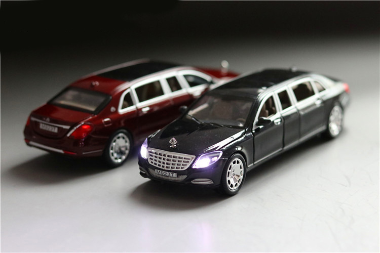 Ô tô Mô hình Mercedes Maybach S650 Pullman Tỉ lệ 1:24