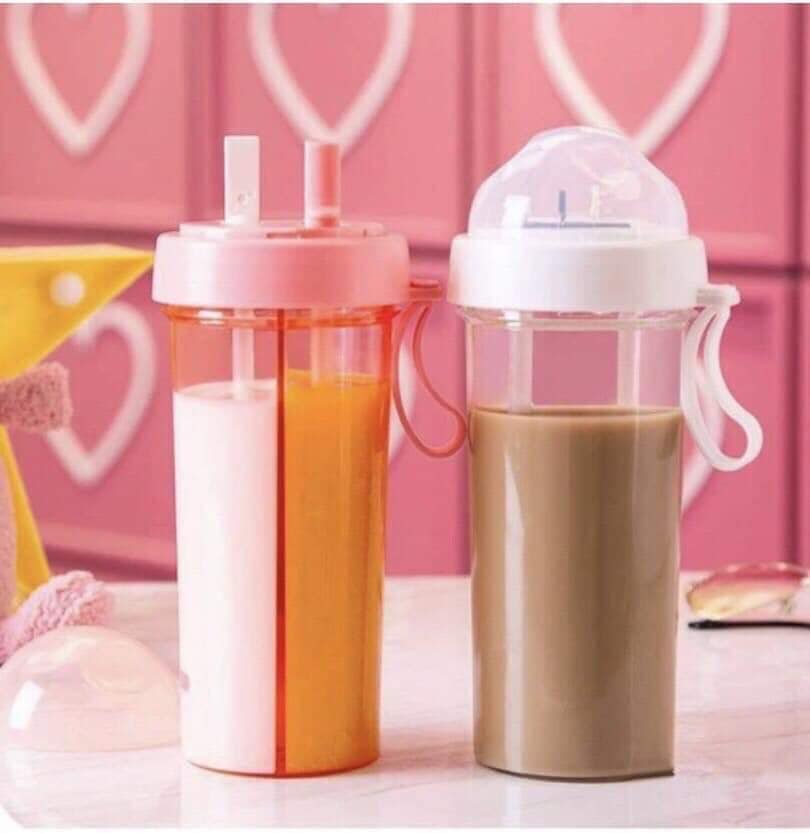 Bình nước chia 2 ngăn tiện lợi