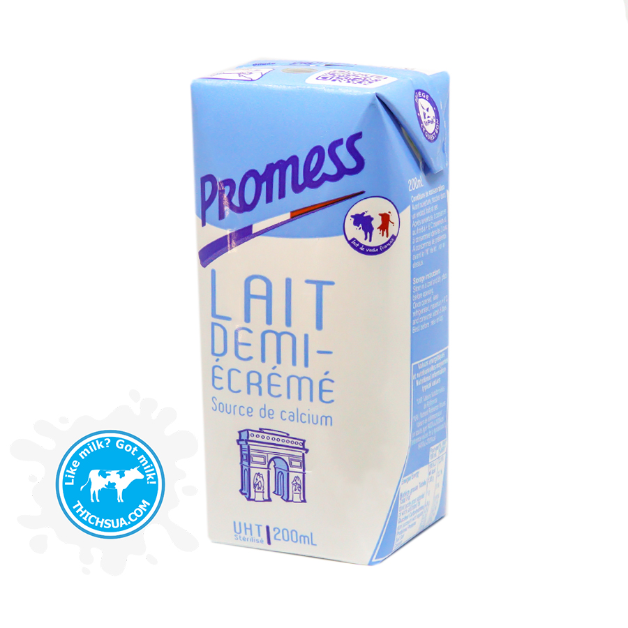 [HCM]Sữa Promess Ít Béo 200ml