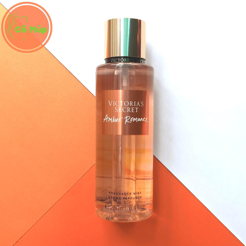 Xịt Thơm Toàn Thân Victoria's Secret Amber Romance 250ml - Hàng USA