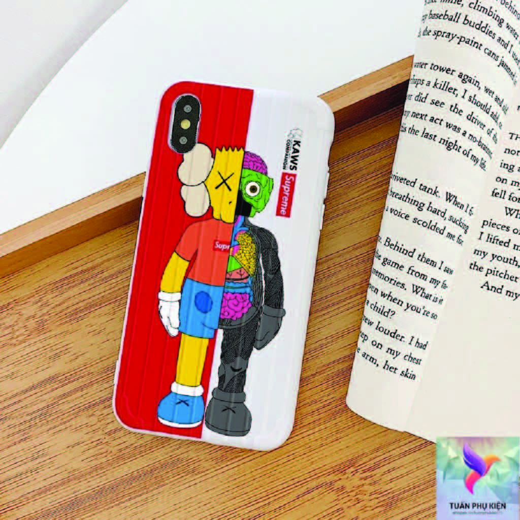 Ốp Lưng Iphone - Ốp Lưng Điện Thoại Iphone Kaws Supreme - Full Các Dòng Iphone