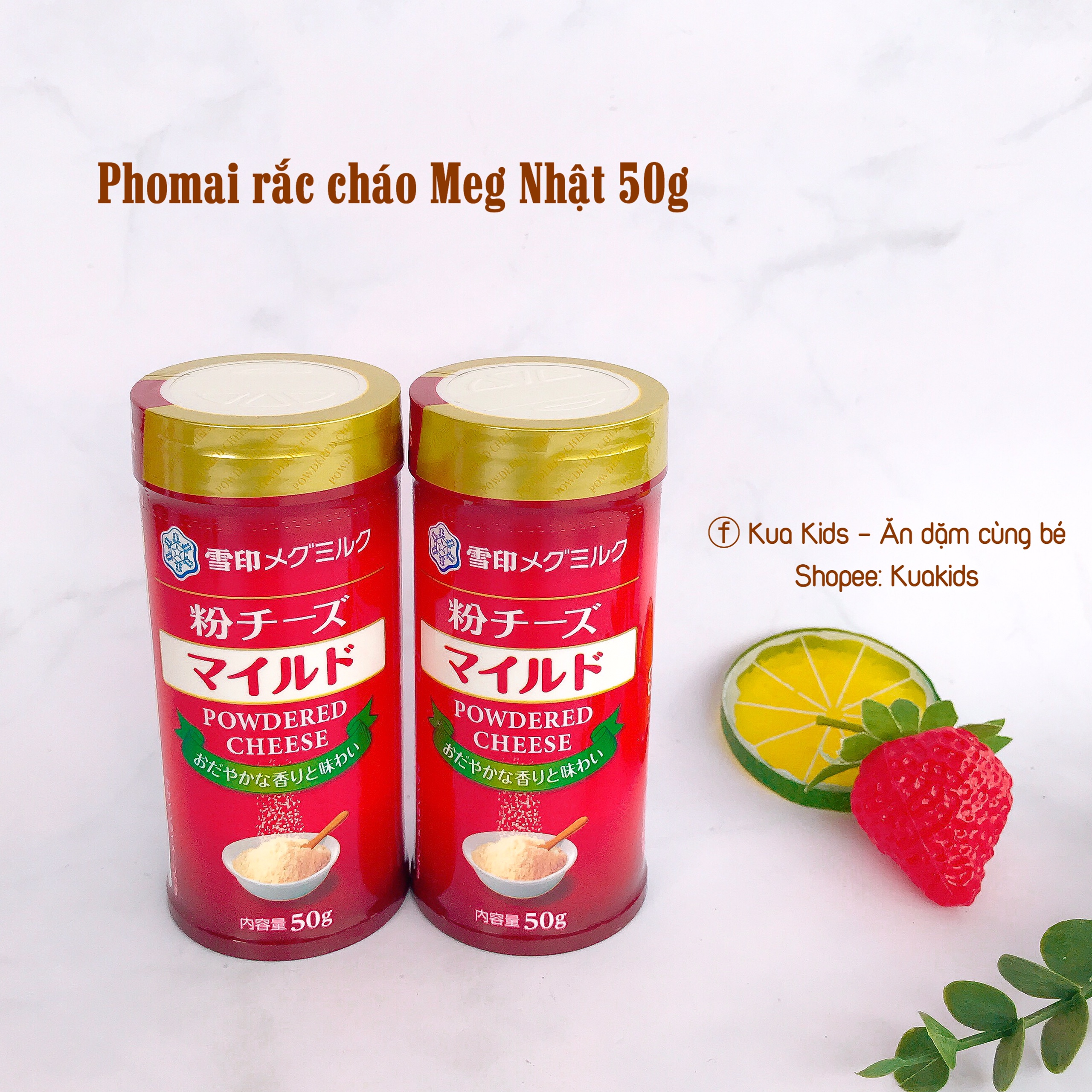 Gia vị nấu ăn giúp bé ăn ngon - phomai rắc