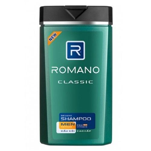 Dầu gội dầu dưỡng ẩm cao cấp Romano Classic chai 380g