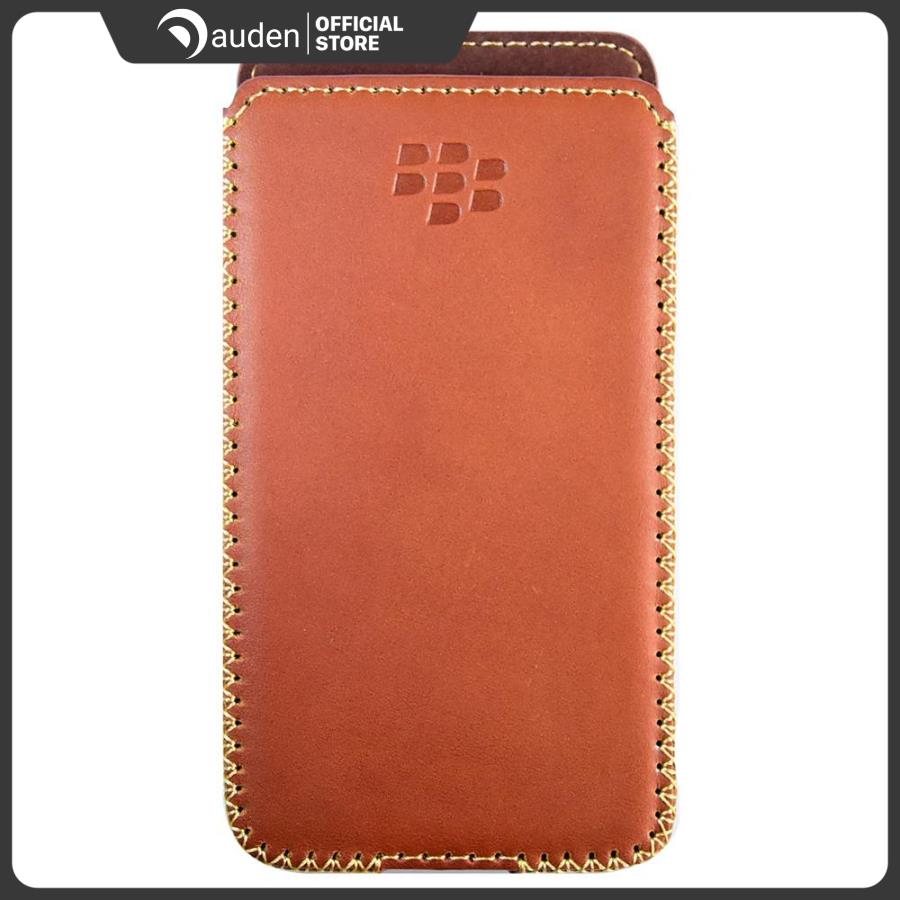 Bao Da Mộc DTR dạng Gập cho BlackBerry Dtek50 (Nâu đất) - Dâu Đen Store