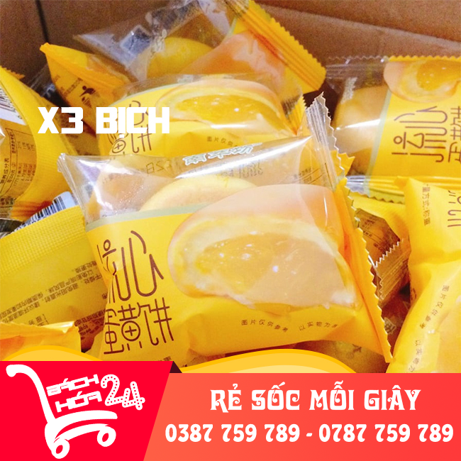 【BÁNH NGON KHÓ CƯỠNG - DATE MỚI】 Combo 03 Cái Bánh Pía Kim Sa Trứng Muối Đặc Biệt Đài Loan - (Date : 06 tháng)【Bách Hóa 24】