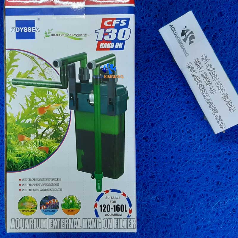Lọc bể cá treo odyssea cfs 130