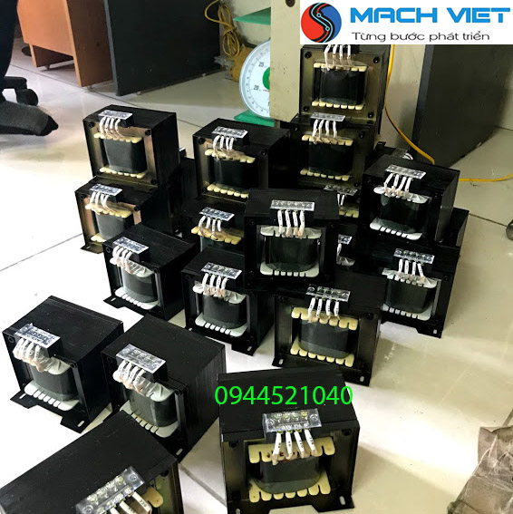 Biến áp cách ly vào 220V, ra 60V 900VA 1.5kVA 2.2kVA dùng dây đồng nguyên chất 100%