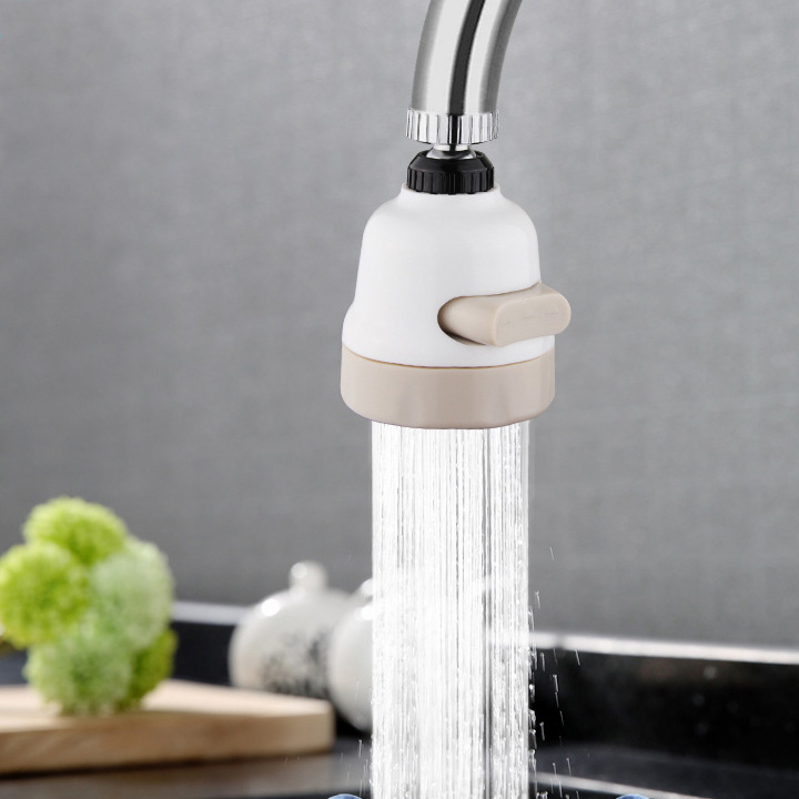 [HOÀN TIỀN]Vòi rửa chén TĂNG ÁP 3 CHẾ ĐỘ - Đầu phun vòi rửa bát SIÊU TĂNG ÁP xoay 360 độ có 3 chế độ phun tiện ích