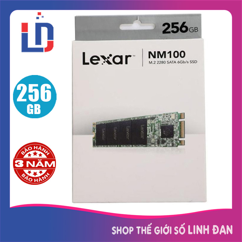 Ổ cứng ssd lexar nm100 256gb m2 sata - nm100 256
