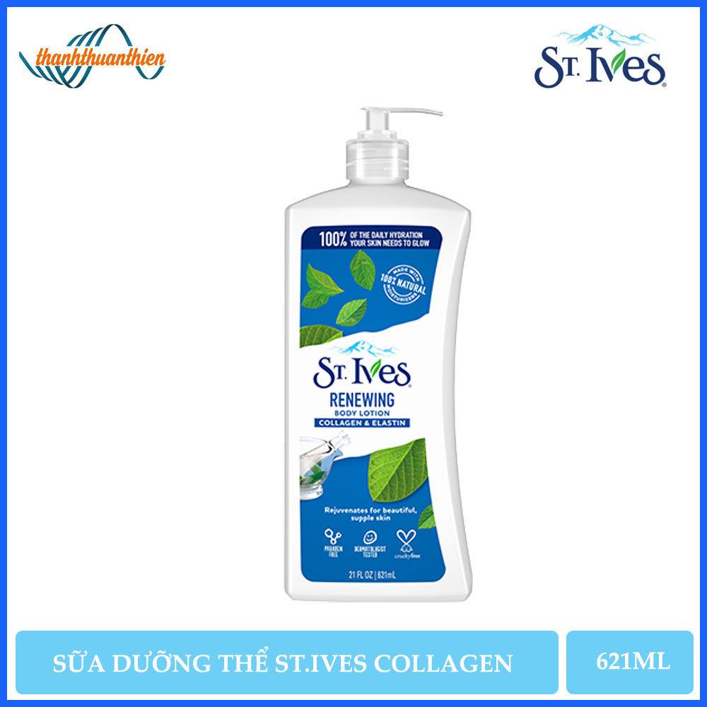 Sữa Dưỡng Thể St.Ives Trẻ Hóa Da Collagen (621ml)