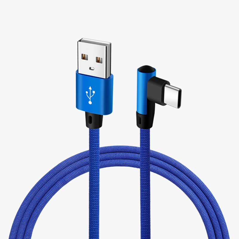 Cáp sạc micro-usb bọc vải chống rối chống đứt gẫy - hỗ trợ sạc nhanh qualcomm quick charge