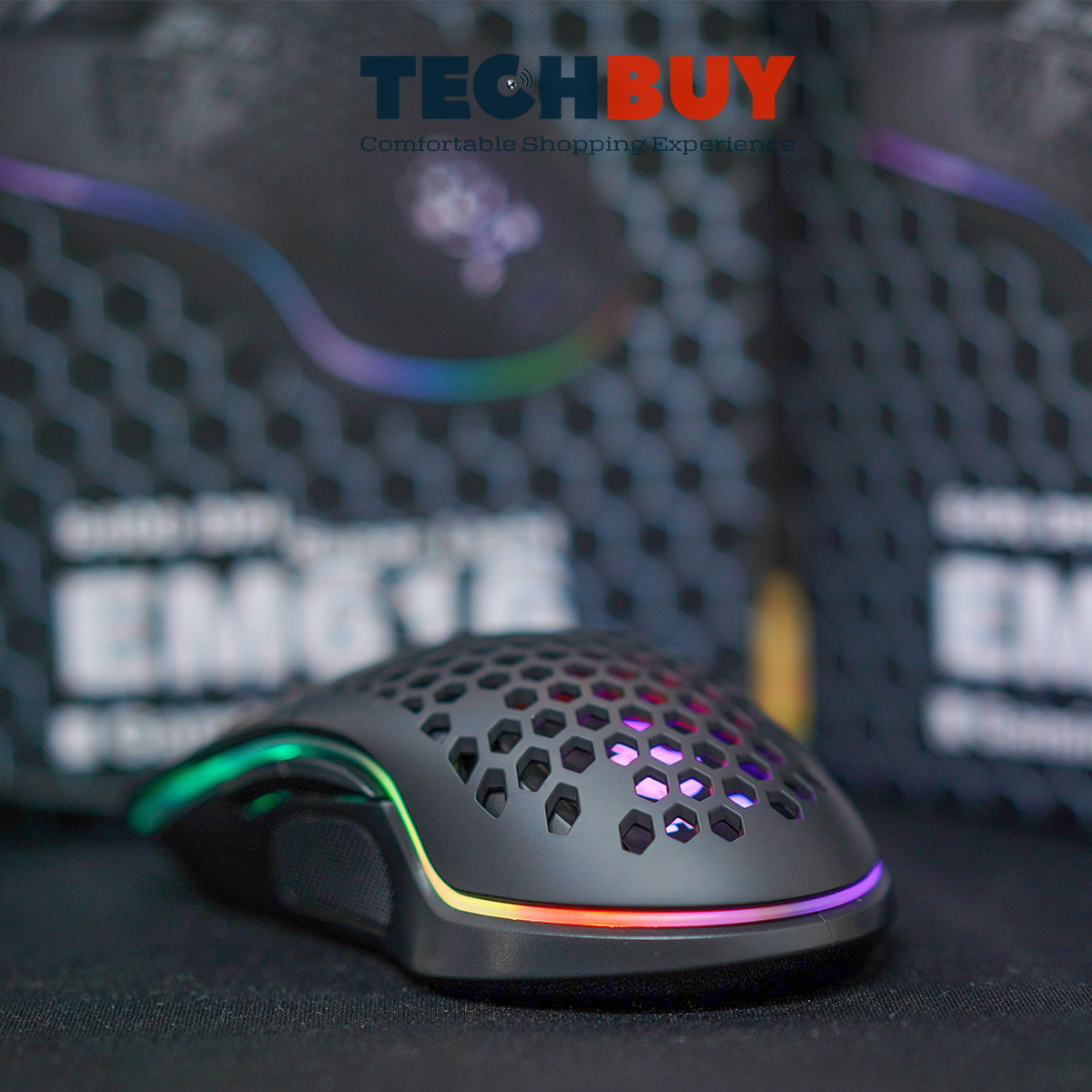Chuột Gaming E-Dra EM616, BH 2 năm Toàn Quốc, Chuột lỗ EDra RGB I Gaming Mouse E-Dra EM616 RGB LED