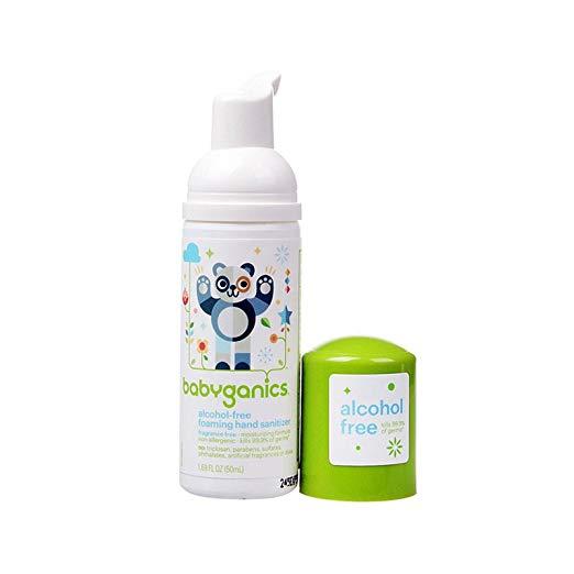 Nước rửa tay khô Babyganics cho bé