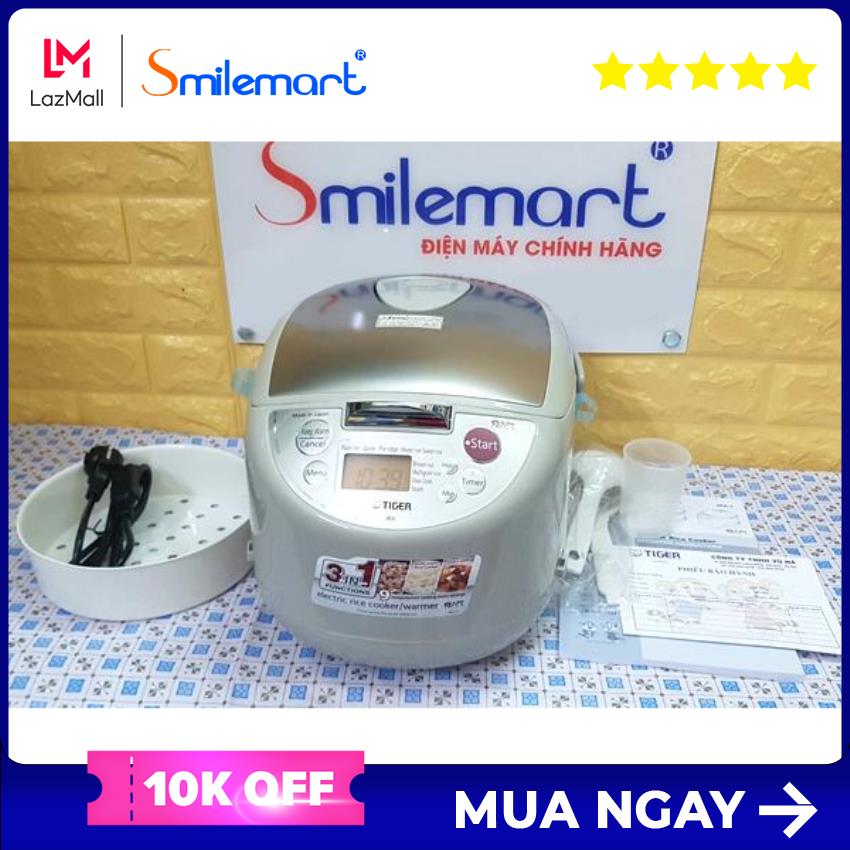 Nồi cơm điện tử tiger jba-t18w nhập nhật bản chính hãng