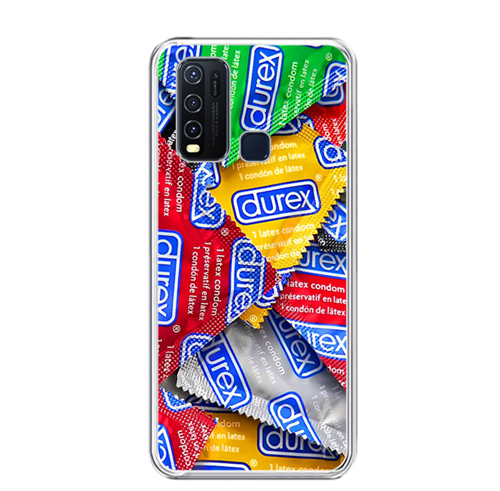 Ốp lưng điện thoại vivo y50 - silicon dẻo - 01297 0217 durex
